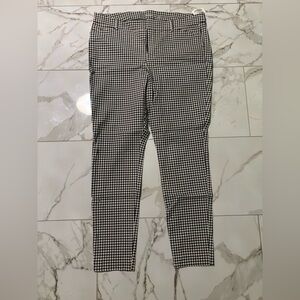 Old Navy Black and White Houndstooth Skinny Pants size 16 plus